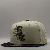 New Era 59Fifty MLB Cascade WS Chicago White Sox Chrome/Black