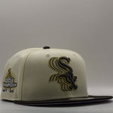 New Era 59Fifty MLB Cascade WS Chicago White Sox Chrome/Black