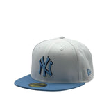 New Era 59Fifty MLB Cooperstown 2Tone New York Yankees White/Sky