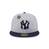 New Era 59Fifty MLB 59Fifty Day 2024 New York Yankees Heather Grey