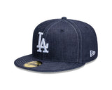 New Era 59Fifty MLB Denim Contrast Los Angeles Dodgers Navy