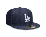 New Era 59Fifty MLB Denim Contrast Los Angeles Dodgers Navy