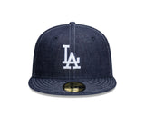 New Era 59Fifty MLB Denim Contrast Los Angeles Dodgers Navy