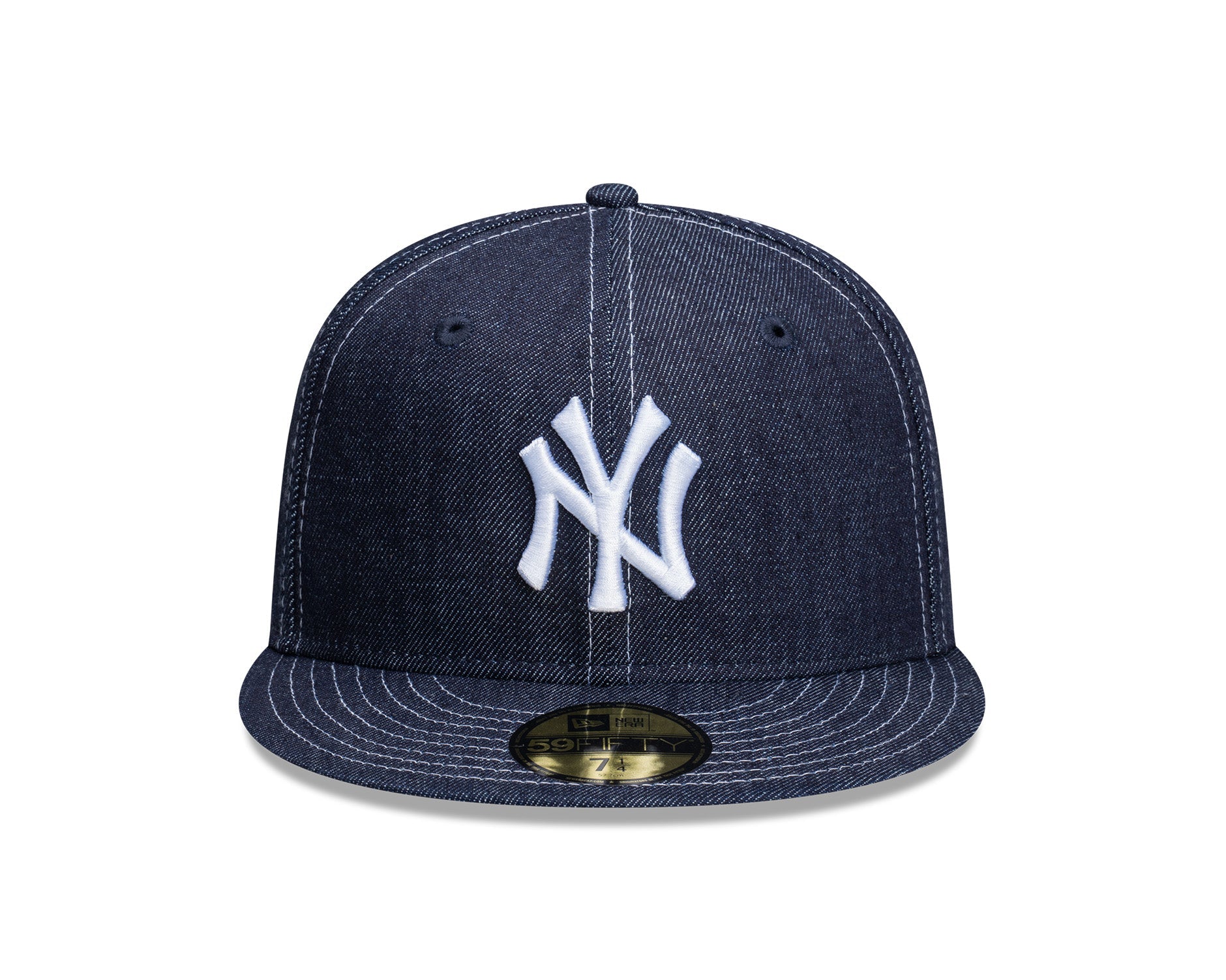 New Era 59Fifty MLB Denim Contrast New York Yankees Navy