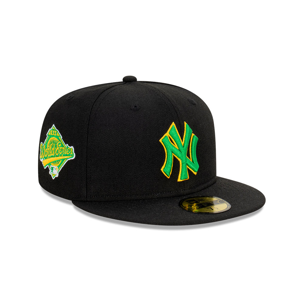 New Era 59Fifty MLB Digi Colour World Series New York Yankees Black Kelly Green Yellow