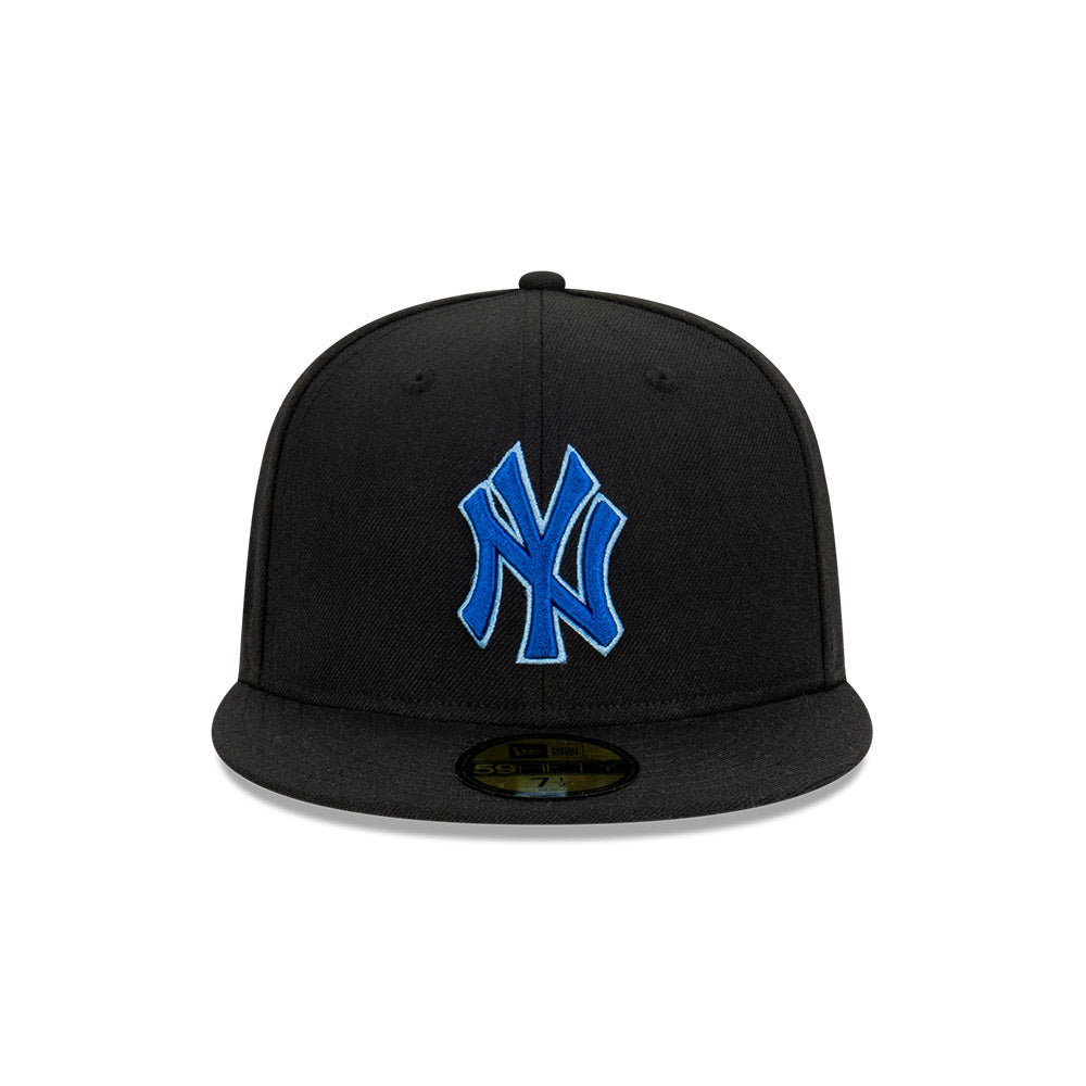 New Era 59Fifty MLB Digi Colour World Series New York Yankees Black Royal Sky Blue