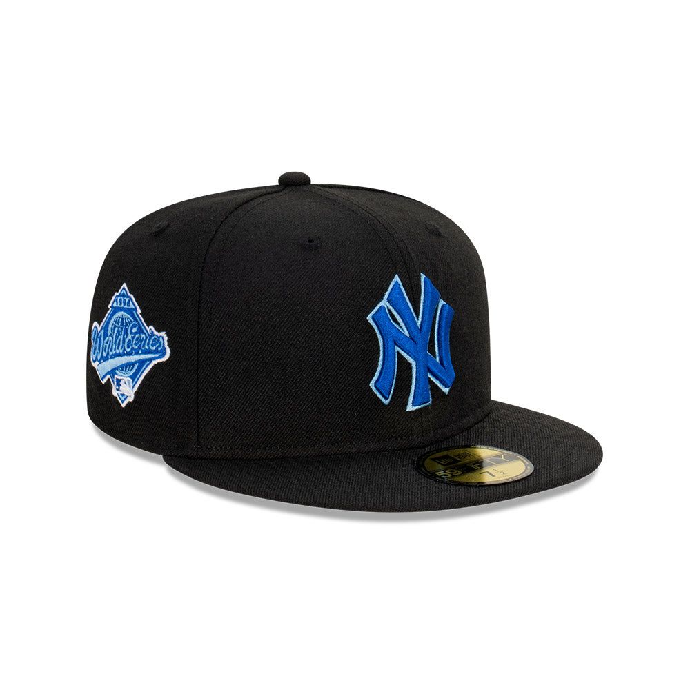 New Era 59Fifty MLB Digi Colour World Series New York Yankees Black Royal Sky Blue