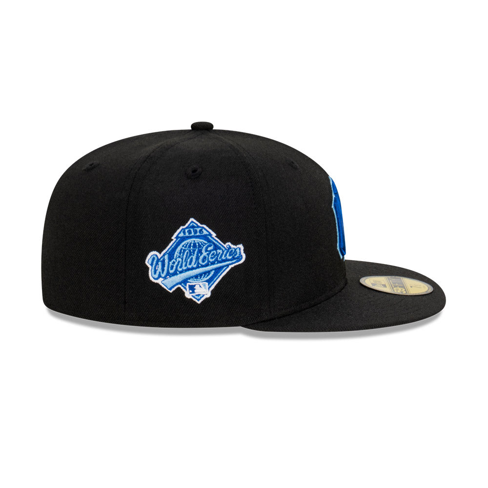 New Era 59Fifty MLB Digi Colour World Series New York Yankees Black Royal Sky Blue