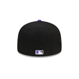 New Era 59Fifty MLB Grey Underviser Colorado Rockies Black