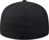 New Era 59Fifty MLB Los Angeles Dodgers Black on Black