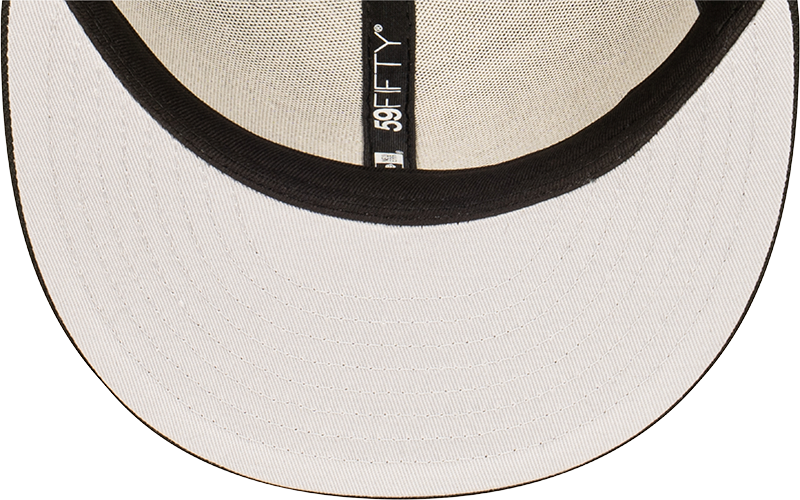 New Era 59Fifty MLB Los Angeles Dodgers Black White Grey Undervisor
