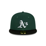 New Era 59Fifty MLB Oakland Athletics Dark Green Black