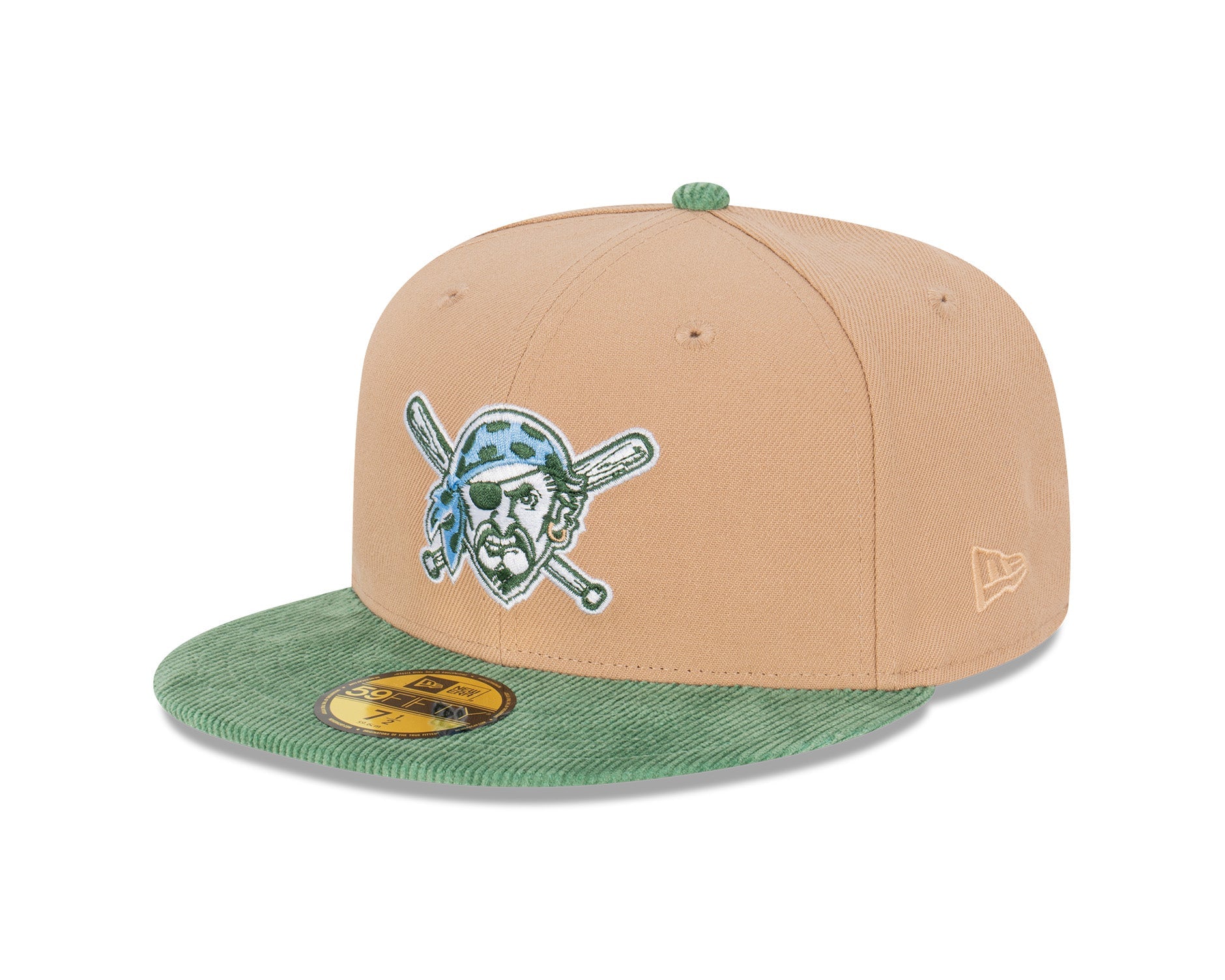 New Era 59Fifty MLB Oasis Cord Pittsburgh Pirates Camel