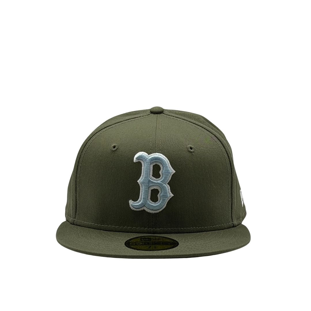 New Era 59Fifty MLB Olive Season Boston Red Sox New Olive