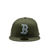 New Era 59Fifty MLB Olive Season Boston Red Sox New Olive