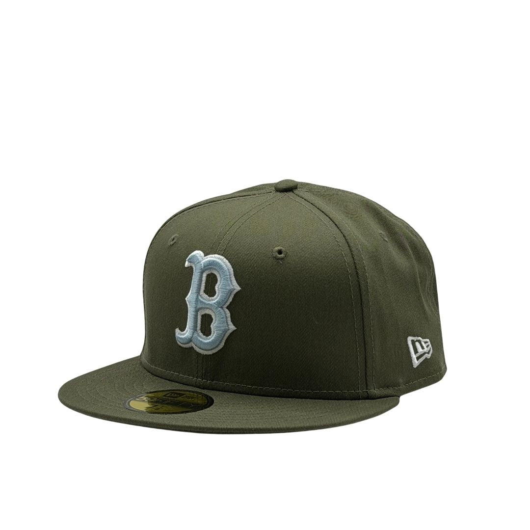 New Era 59Fifty MLB Olive Season Boston Red Sox New Olive