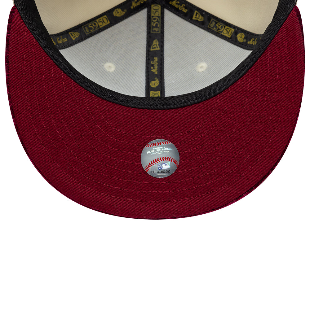New Era 59Fifty MLB Paisley Visor 2Tone Los Angeles Dodgers