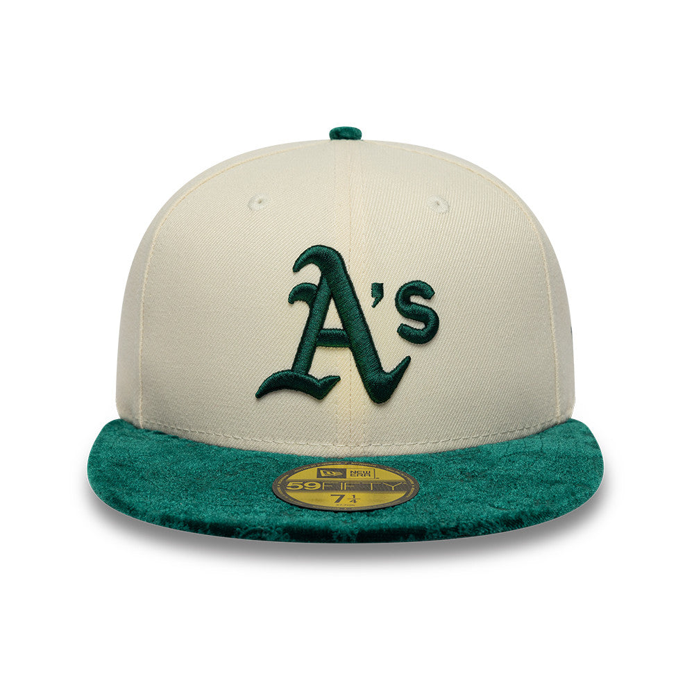 New Era 59Fifty MLB Paisley Visor 2Tone Oakland Athletics