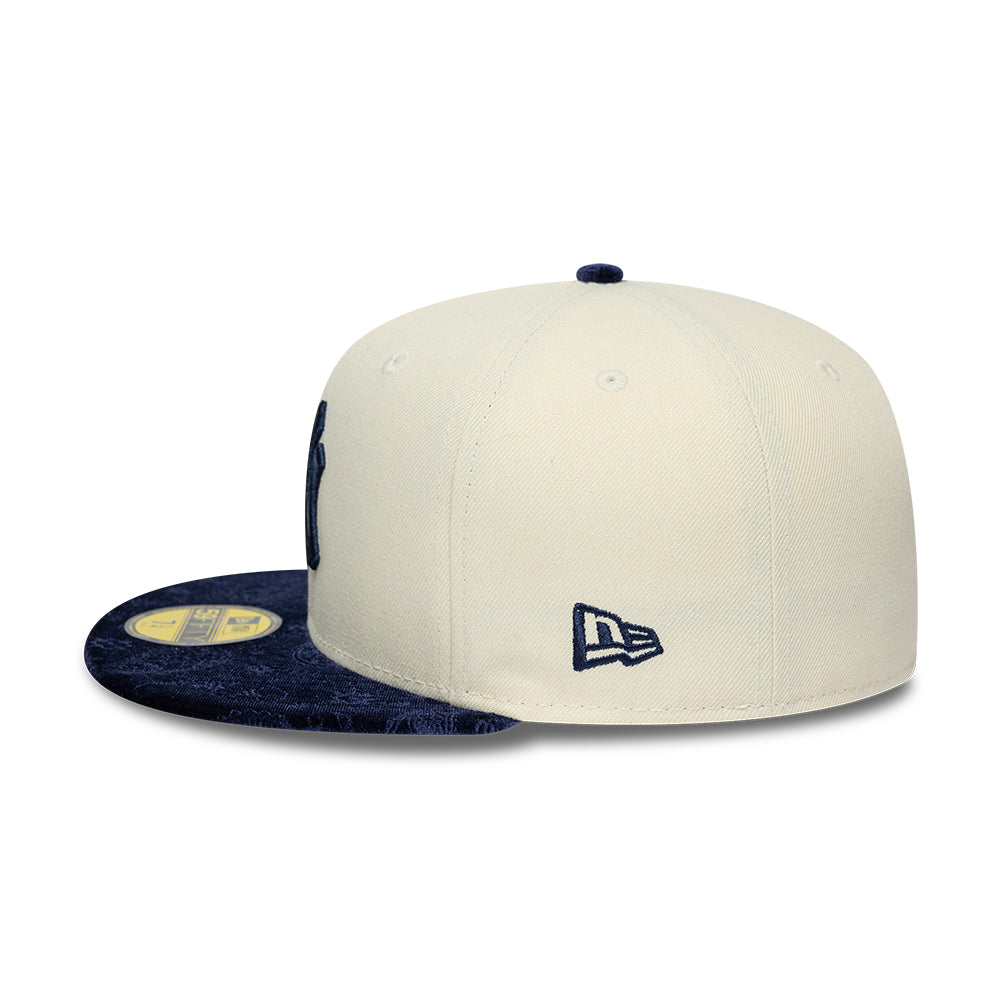 New Era 59Fifty MLB Paisley Visor 2Tone New York Yankees