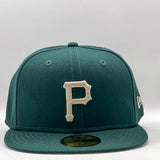 New Era 59Fifty MLB Pittsburgh Pirates Dark Green Stone