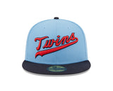 New Era 59Fifty MLB Powder Blues Minnesota Twins Sky