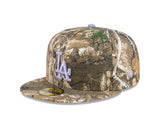 New Era 59Fifty MLB Real Tree Pastel Los Angeles Dodgers