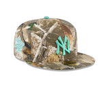 New Era 59Fifty MLB Real Tree Pastel New York Yankees