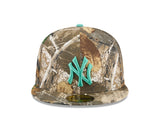 New Era 59Fifty MLB Real Tree Pastel New York Yankees