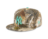 New Era 59Fifty MLB Real Tree Pastel New York Yankees