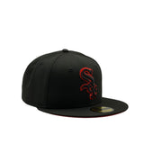 New Era 59Fifty MLB Scar Outline Chicago White Sox Black