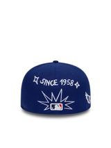New Era 59Fifty MLB Scribble Los Angeles Dodgers Royal