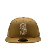 New Era 59Fifty MLB Seattle Mariners Wheat/White