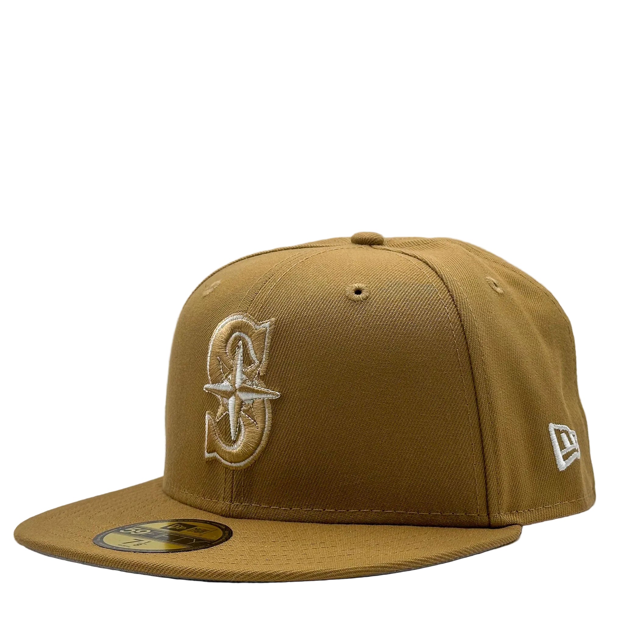 New Era 59Fifty MLB Seattle Mariners Wheat/White