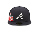 New Era 59Fifty MLB Side Split Atlanta Braves OTC