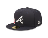 New Era 59Fifty MLB Side Split Atlanta Braves OTC