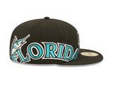 New Era 59Fifty MLB Side Split Florida Marlins Cooperstown