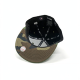 New Era 59Fifty MLB Stencil Logo Los Angeles Dodgers Black/Camo UV