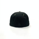 New Era 59Fifty MLB Stencil Logo Los Angeles Dodgers Black/Camo UV