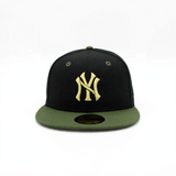 New Era 59Fifty MLB Stencil Logo New York Yankees Black/Camo UV