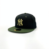 New Era 59Fifty MLB Stencil Logo New York Yankees Black/Camo UV