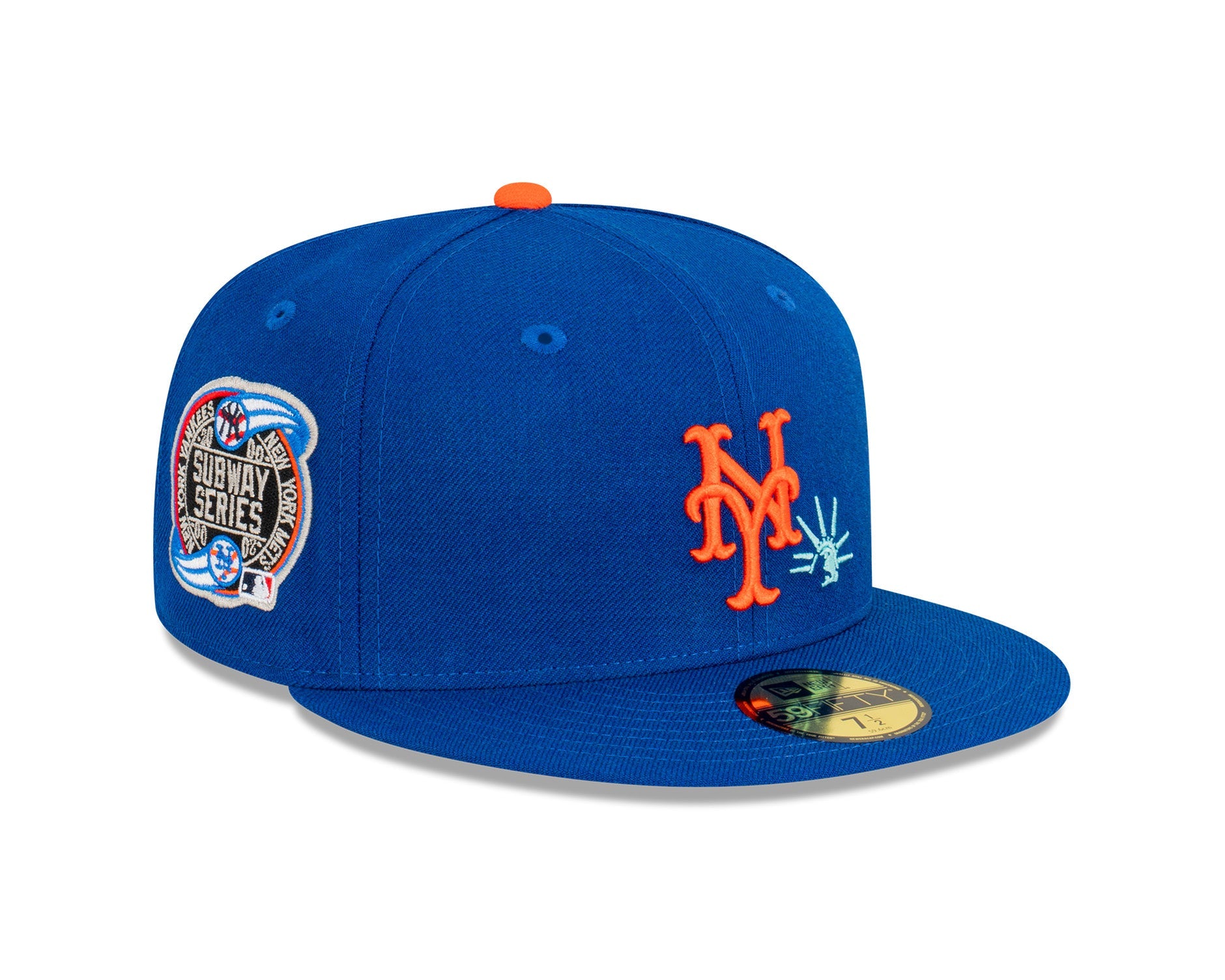 New Era 59Fifty MLB Subway Statue New York Mets Royal