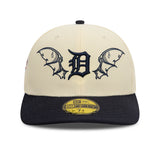 New Era 59Fifty MLB Team Wings Detroit Tigers Stone