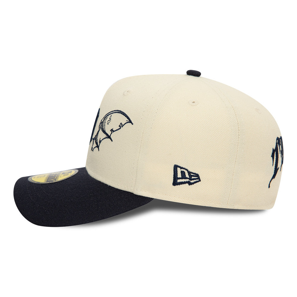 New Era 59Fifty MLB Team Wings Detroit Tigers Stone