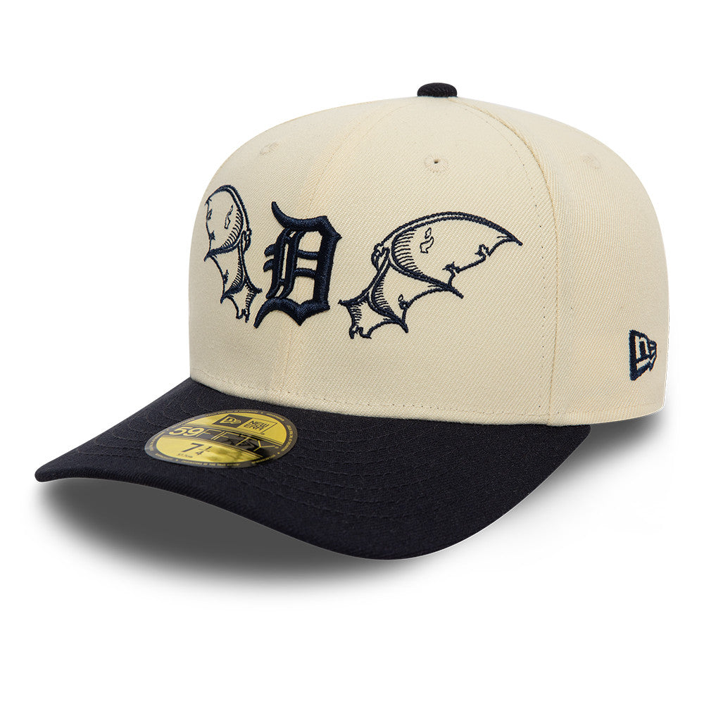 New Era 59Fifty MLB Team Wings Detroit Tigers Stone