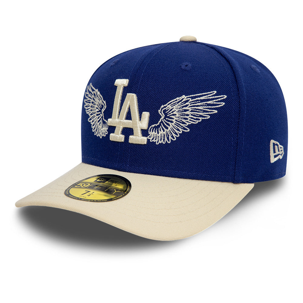 New Era 59Fifty MLB Team Wings Los Angeles Dodgers Royal