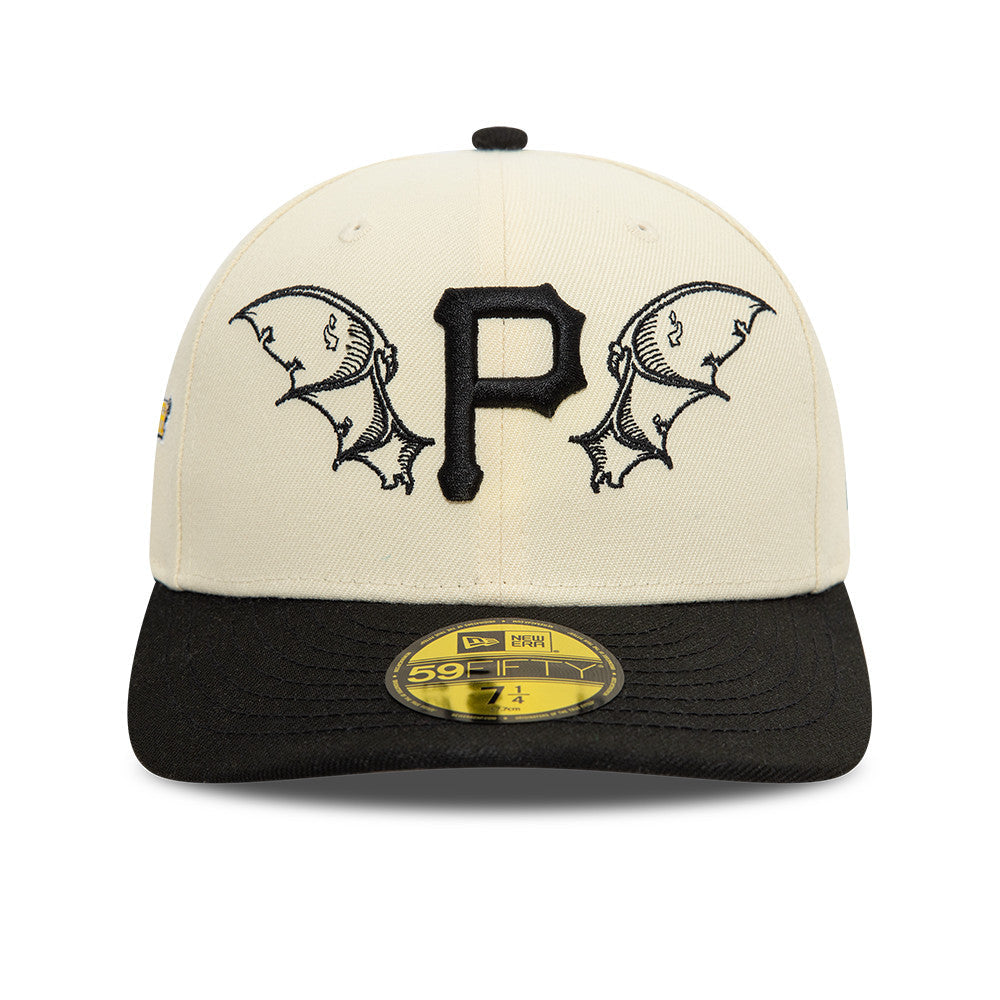 New Era 59Fifty MLB Team Wings Pittsburgh Pirates Stone
