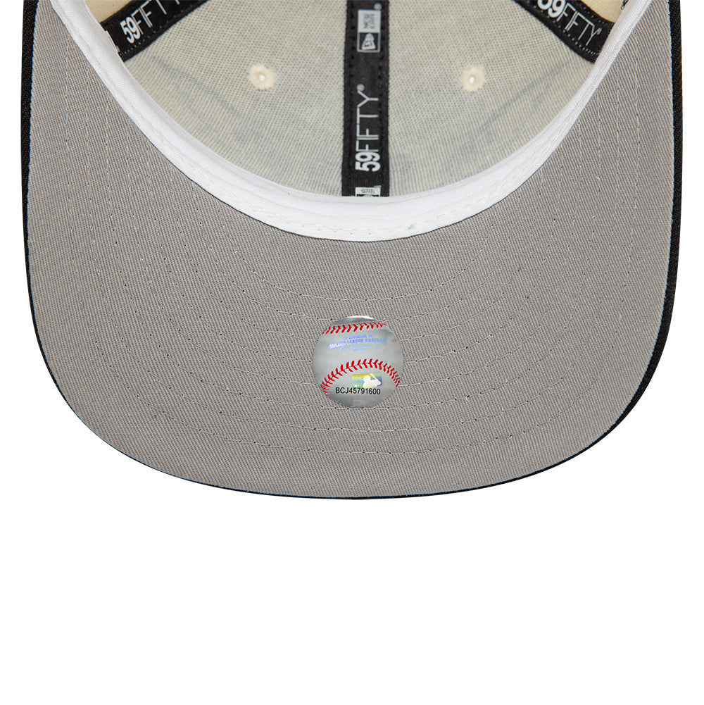 New Era 59Fifty MLB Team Wings Pittsburgh Pirates Stone