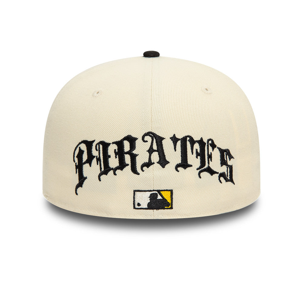 New Era 59Fifty MLB Team Wings Pittsburgh Pirates Stone