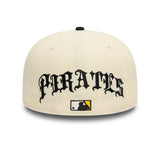 New Era 59Fifty MLB Team Wings Pittsburgh Pirates Stone