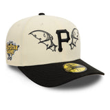 New Era 59Fifty MLB Team Wings Pittsburgh Pirates Stone